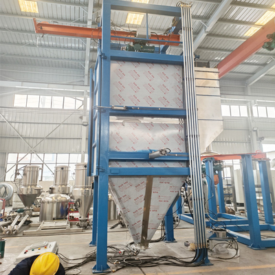 Closed-type dust-free ton bag feeding station; automatic bag breaking machine for dust-free feeding of ammonium bicarbonate