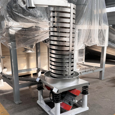 Vertical vibration spiral lifting machine; spiral vertical lifting machine