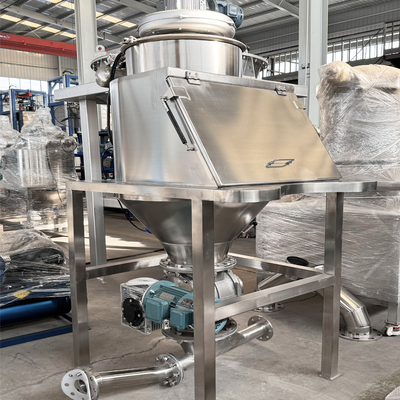 Closed dust-free feeding station stainless steel pellet conveyor manufacturers for food