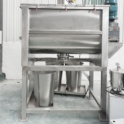 Stainless Steel Powder Ribbon Mixer Feed Mixer Slurry Horizontal Ribbon Mixer Manufacturer