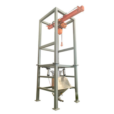 High Speed Feeding And Reduced Labor Intensity With Open-Type Bulk Bag Unloader For Chemical Raw Materials