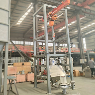 High Speed Feeding And Reduced Labor Intensity With Open-Type Bulk Bag Unloader For Chemical Raw Materials