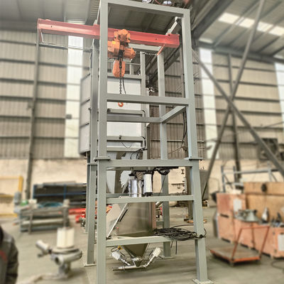 High Speed Feeding And Reduced Labor Intensity With Open-Type Bulk Bag Unloader For Chemical Raw Materials