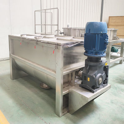 Industrial Ribbon Blender Machine For Fast And Accurate Blending In Chemical Food And Pharmaceutical Fields