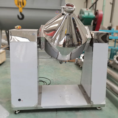 Double Cone Blender For Mixing Materials Of Different Proportions And Particle Sizes