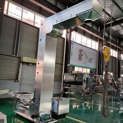 Fully Enclosed Z Type Bucket Conveyor for Dust Control in Food and Chemical Industries
