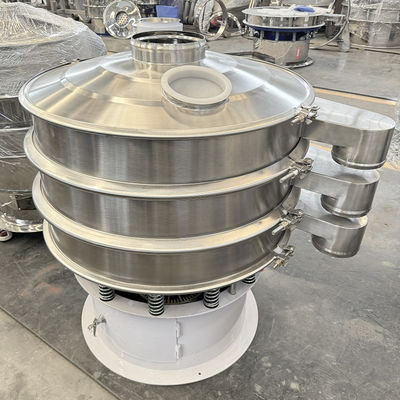 Vibratory Screening Machine for Chemical Engineering and Food Industry High Processing Capacity and Compact Structure