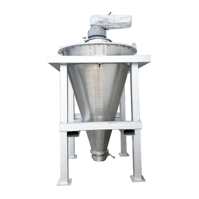 Conical Mixer for Uniform Dispersion of Powder and Granular Materials Simple Structure and Low Energy Consumption