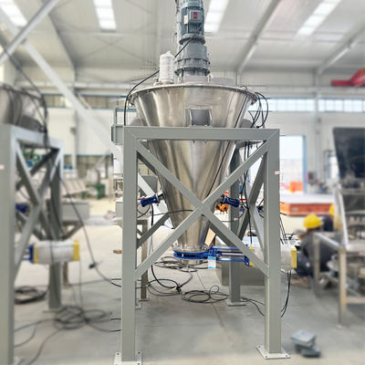Conical Mixer for Mixing of Powder and Granular Materials in Chemical Food Medicine and Building Materials Industries