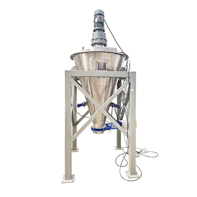 Conical Mixer for Uniform Mixing of Powder and Granular Materials in Chemical Food and Building Materials Industries