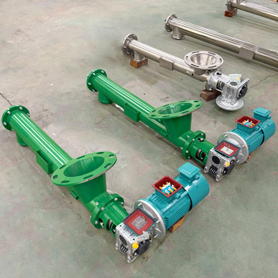 Stainless Steel Spiral Conveyor, Cement Dry Powder Conveying And Feeding Machine