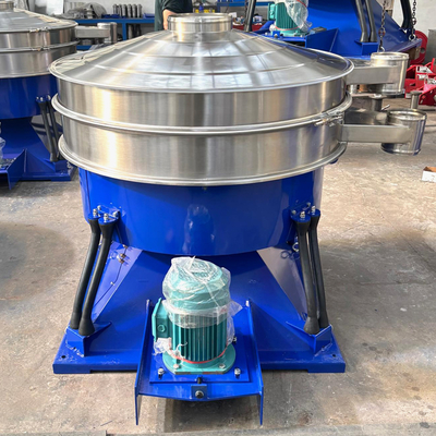 High-capacity and low-noise tumbler screening machine for fine classification and impurity removal