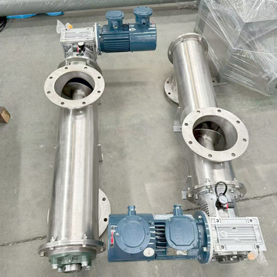 Industrial Auger Screw Conveyor with 8m Height & 60° Angle