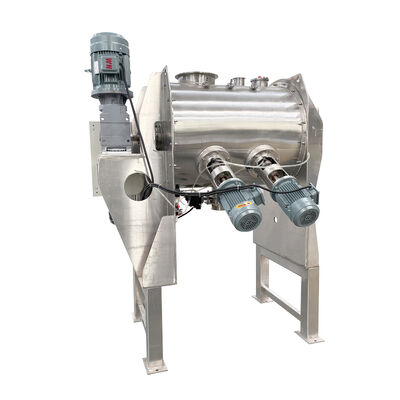 Stainless Steel Plow Mixer with PLC Control System and High Speed Plough Knife Rotation for Uniform Mixing