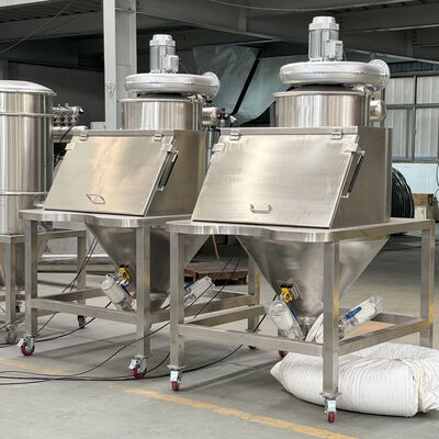 Bulk Bag Unloader featuring closed operation environment and dust removal system for clean and safe material unloading