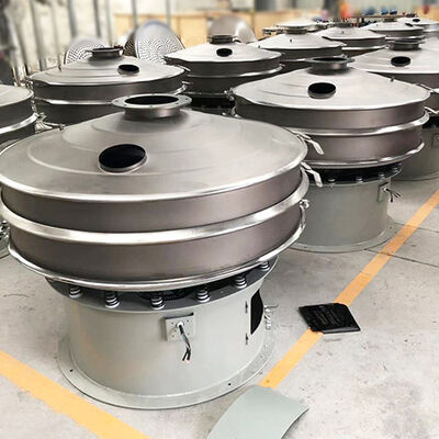 Vibratory Screening Machine with Sealed Design for Dust Free Screening and Solid Liquid Filtration in Various Industrial Applications