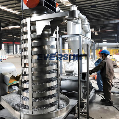 Versatile Auger Screw Conveyor for Vertical Lifting of Powders Granules and Small Pieces with Low Noise and Energy Operation