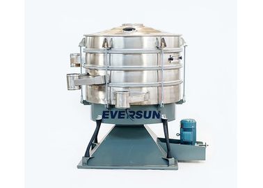 Powder Processing Vibratory Tumbler Machine With Pneumatic Lifting Device