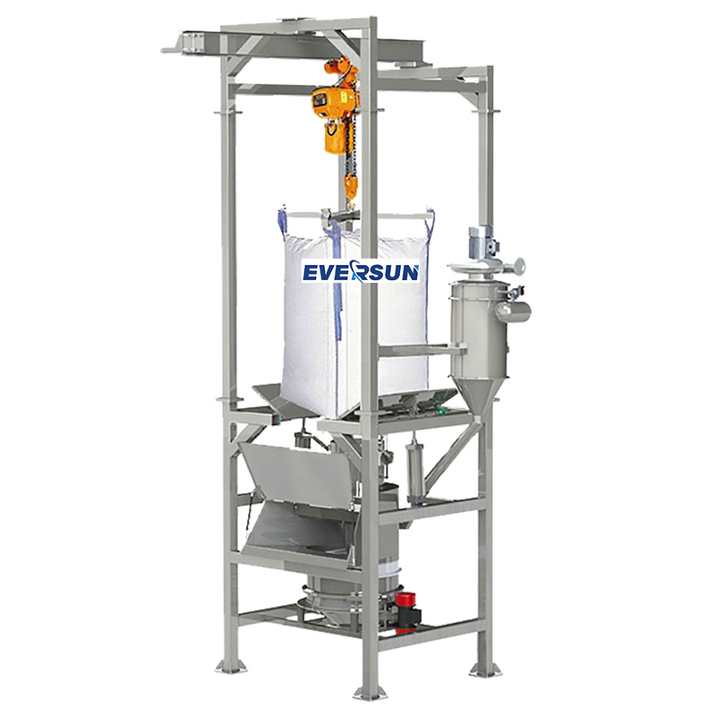 1-500 Ton Automatic DZGX Bulk Bag Unloaded Ton Bag Feeding Station