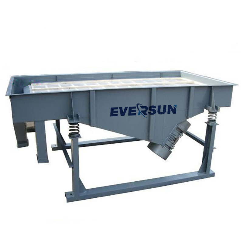 Customized Multideck Mineral Particles Linear Vibrating Screen Classifier Machine