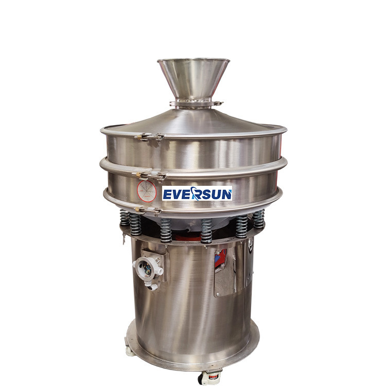 Automatic Stainless Steel Flared Vibrating Sieve Machine Powder Liquid Sifter