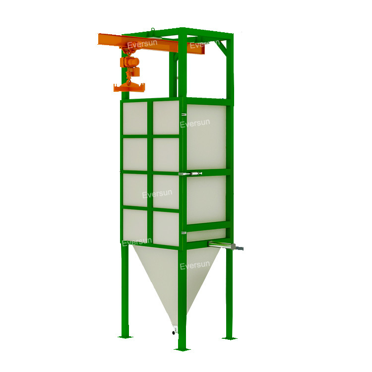 Sand Big Bag Unloading Station Granular Auto Bulk Bag Unloader