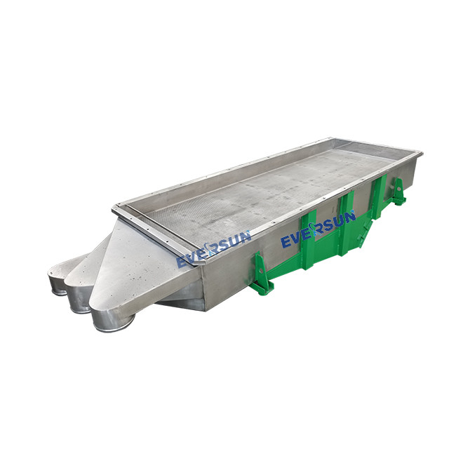 Stainless Steel 304 / 316L Linear Vibrating Screen For Sand