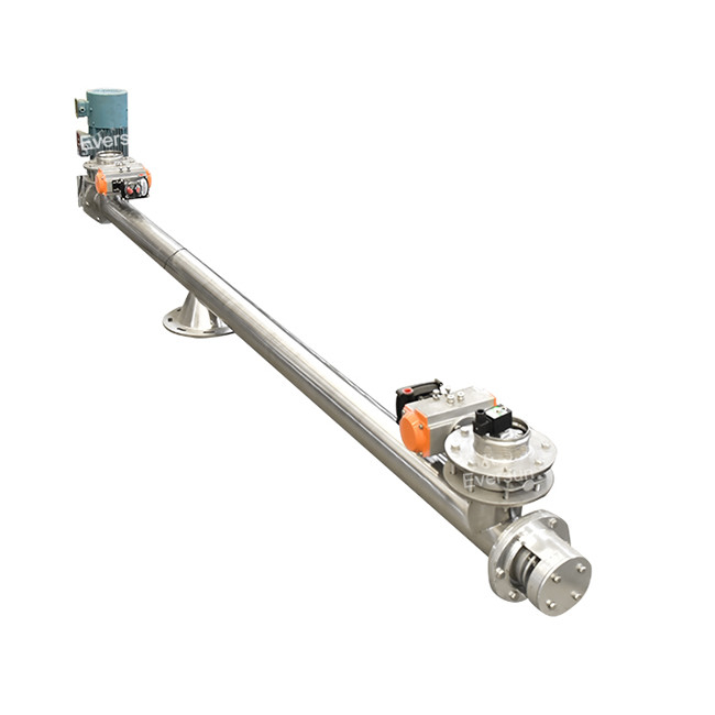 1 - 40m Length Customized Screw Conveyor  2m3/H - 12m3/H Charging Capacity