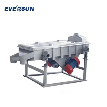 High Capacity Linear Vibrating Separator Vibrating Rock Screen For Sieving