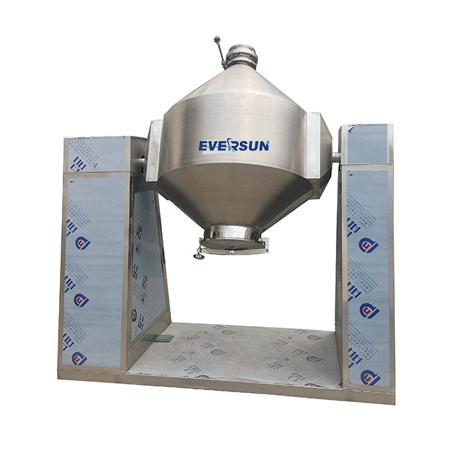 Stainless Steel 304 / 316L Powder Mixing Machine Double Cone Blender For Laboratory