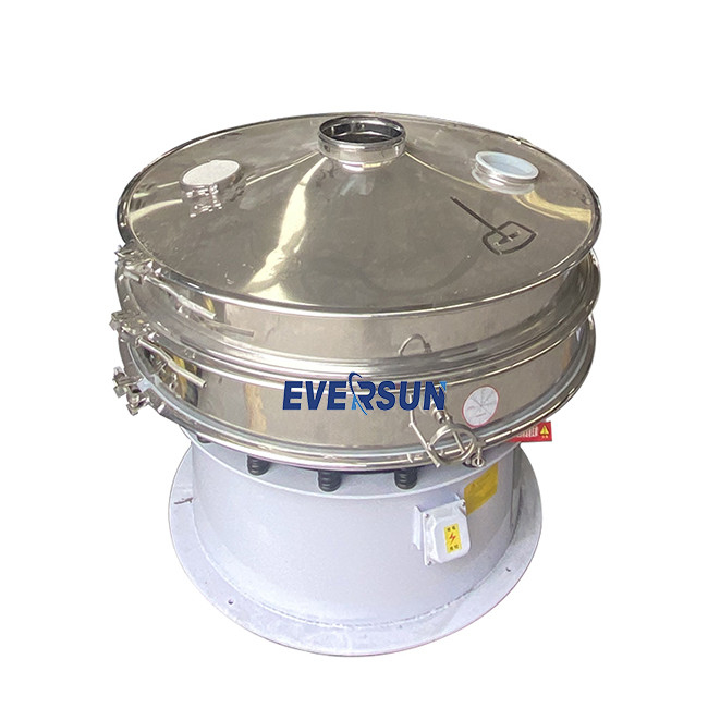 Fine Herbal Powder Stainless Steel Vibrating Screen Diameter 600mm Sifter Machine