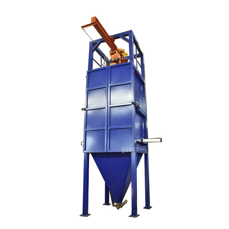 Carbon Steel 1000kg Bulk Bag Unloader FIBC Discharge Station For Seed Fertilizer