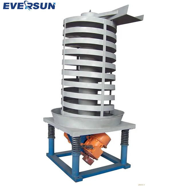 CWC Series Vertical Spiral Vibration Elevator Acrylic Cover Loading Machine