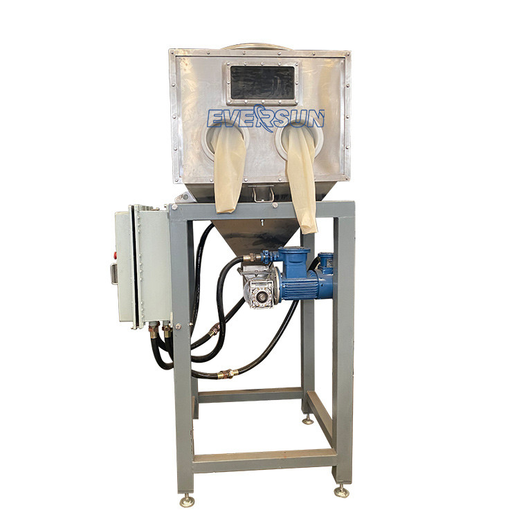 Chemical Powder Conveying Manual Bagging Vacuum Conveyor Dust Free Feeding Station