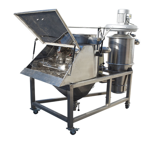 Easy to operate stainless steel GF-800 model dust-free discharge station