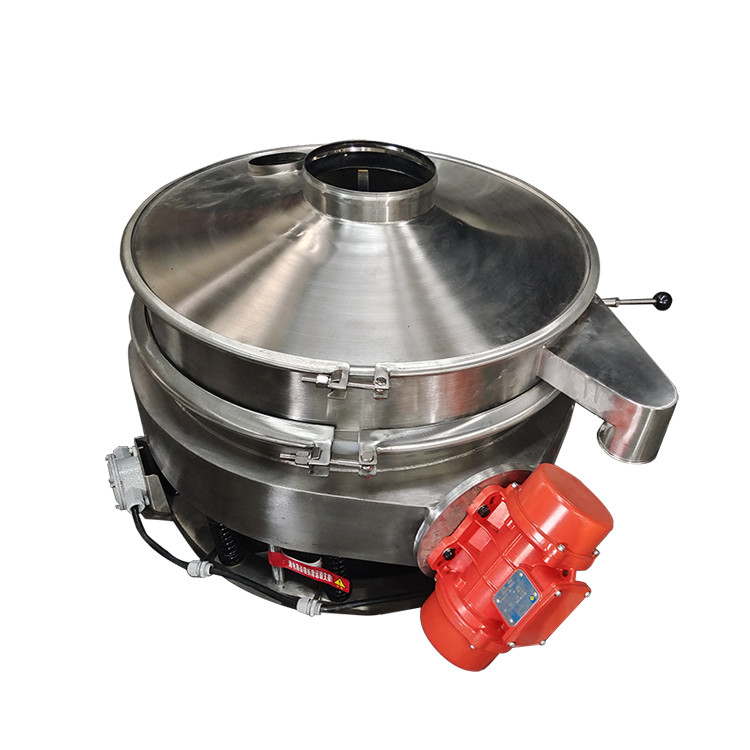 Circular Vibrating Screen Sand And Stone Separator Food Grade Particle Impurity Remover Vibrating Screener