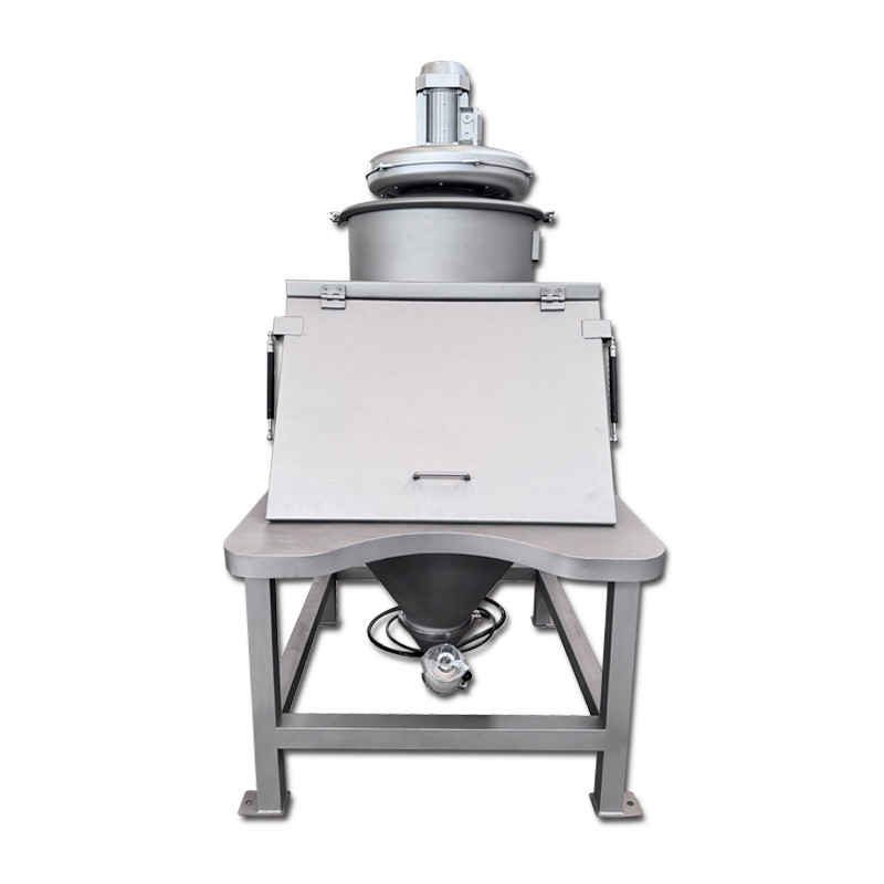 304 Stainless Steel Dust-free Feeding Station Food Chemical Powder Small Bag Feeding Conveyor