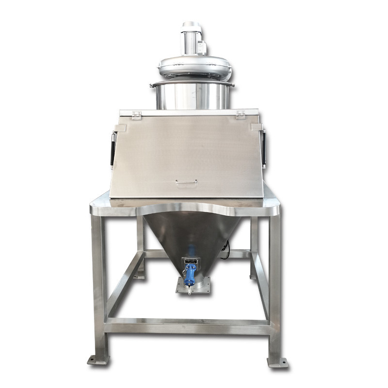 Custom Stainless Steel Automatic Feeding Equipment For Particle Powder Conveying Without Dust And With Integrated Screening