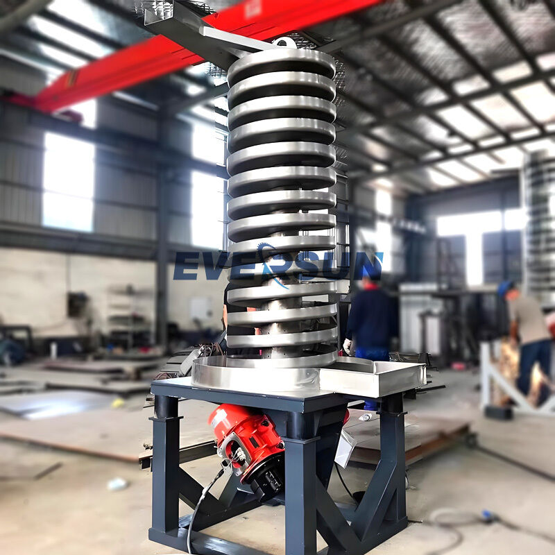 Auger Screw Conveyor Stainless Steel Vertical Spiral Lifter for Conveying of Powder and Granular Materials in Various Industries