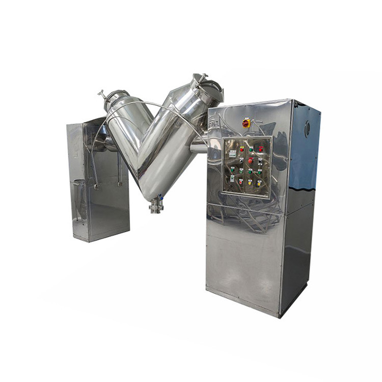 Industrial 50L V Type Powder Mixer SUS304 Chemical Mixing Equipment