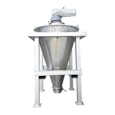 Conical Mixer for Uniform Dispersion of Powder and Granular Materials Simple Structure and Low Energy Consumption