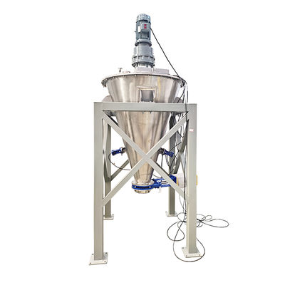 Conical Mixer for Uniform Mixing of Powder and Granular Materials in Chemical Food and Building Materials Industries