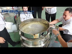 Diameter 1500mm Carbon Steel / Stainless Steel Circular Vibrating Screen