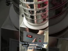 Stainless Steel 8 Layers Circular Test Screen Machine