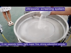 SUS / Carbon Steel Ultrasonic Vibrating Sieve Machine For Fine Powder Siftering