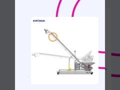 SUS304 316L Conveying System Auger Screw Conveyor Feeder